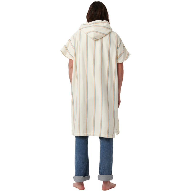 Load image into Gallery viewer, Slowtide Baja Stripe Fouta Hooded Changing Poncho 13
