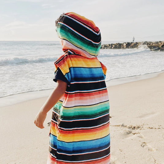 Slowtide Youth Joaquin Hooded Changing Poncho 5