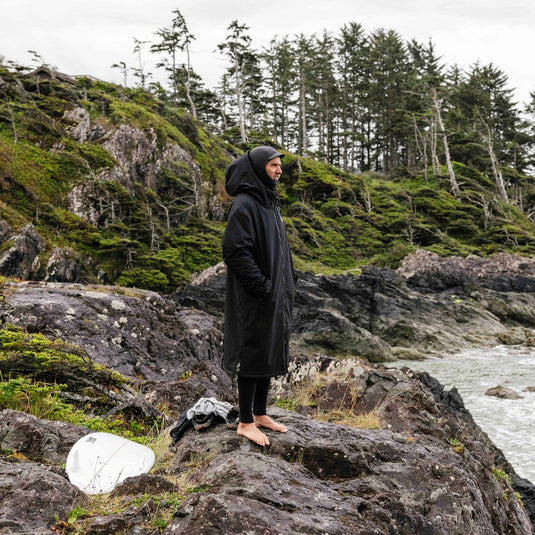 Slowtide All-Weather Parka Hooded Jacket Changing Poncho 12