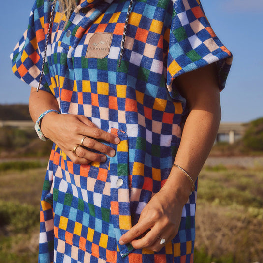 Slowtide Sundown Hooded Changing Poncho 12