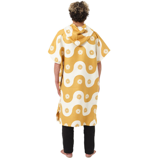 Slowtide Botanical Waves Performance Quick-Dry Hooded Changing Poncho 2
