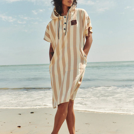 Slowtide Cabana Turkish Hooded Changing Poncho 5