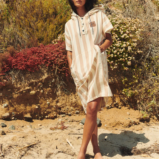 Slowtide Cabana Turkish Hooded Changing Poncho 7