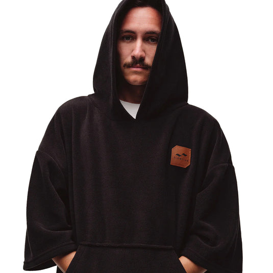 Slowtide Everyday Chilling Fleece Hooded Changing Poncho 7