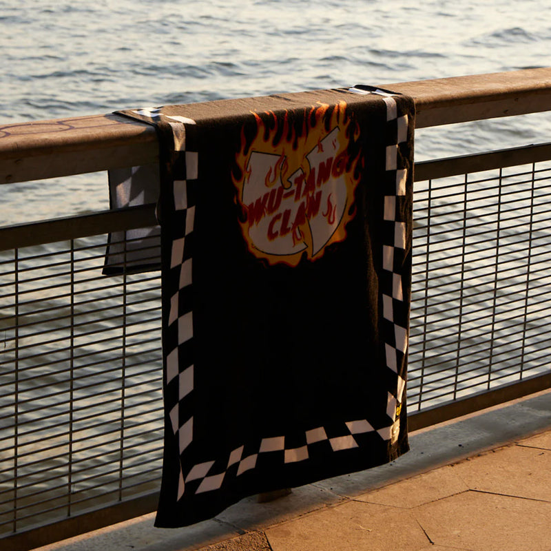 Load image into Gallery viewer, Slowtide Blocks On Fire Beach Towel 3
