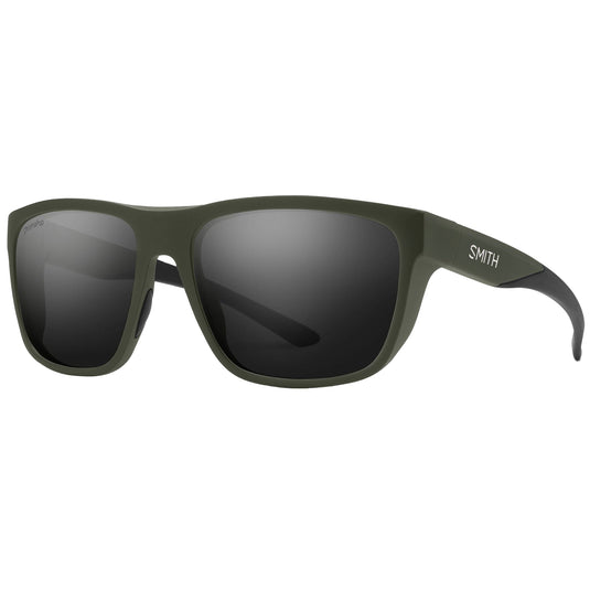 SMITH Barra Polarized Sunglasses - Matte Moss/ChromaPop Black 1
