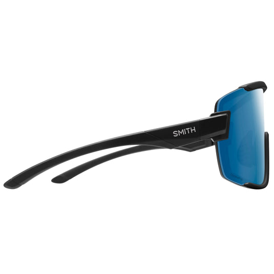 SMITH Wildcat Polarized Sunglasses - Matte Black/ChromaPop Blue Mirror 3