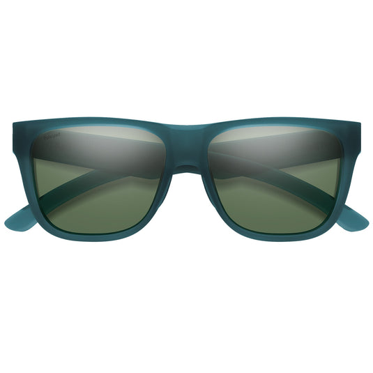 Smith Lowdown 2 CORE Polarized Sunglasses - Matte Pacific Crystal/Gray Green 2
