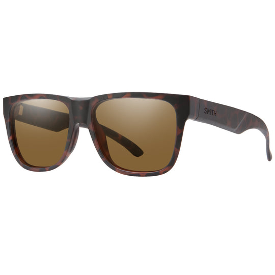 Smith Lowdown 2 CORE Polarized Sunglasses - Matte Tortoise/Brown