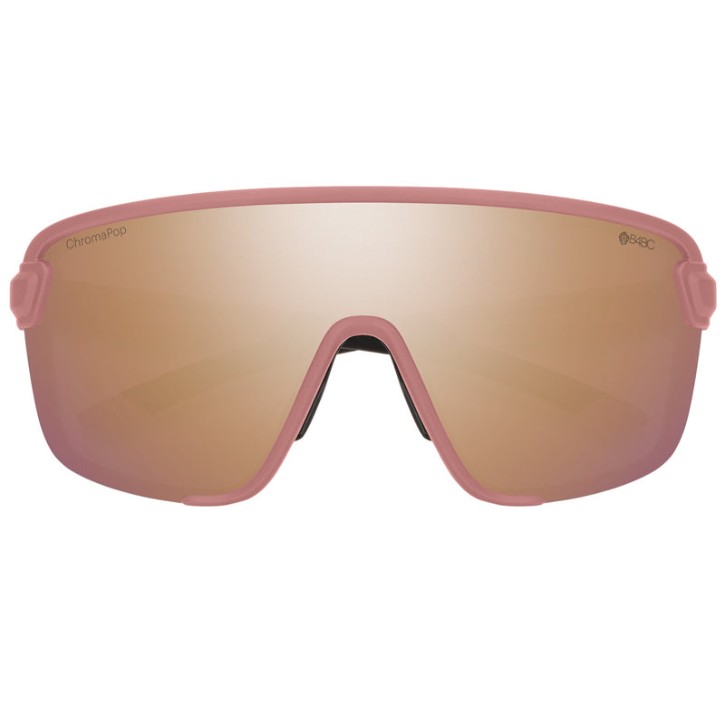 Load image into Gallery viewer, SMITH Women's Bobcat B4BC Sunglasses - B4BC Chalk Rose/ChromaPop Rose Gold Mirror 2
