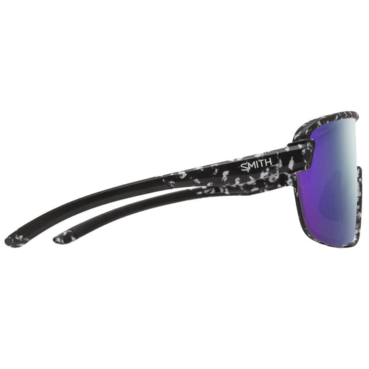 SMITH Women's Bobcat Sunglasses - Matte Black Marble/ChromaPop Violet 3