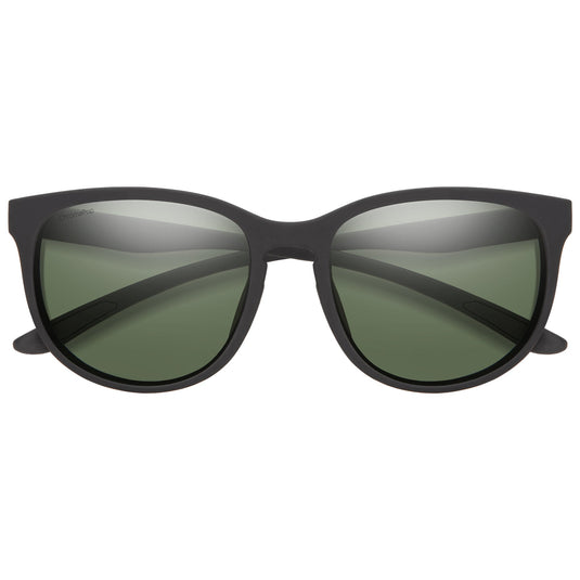 SMITH Lake Shasta Polarized Sunglasses - Matte Black/ChromaPop Gray Green 2