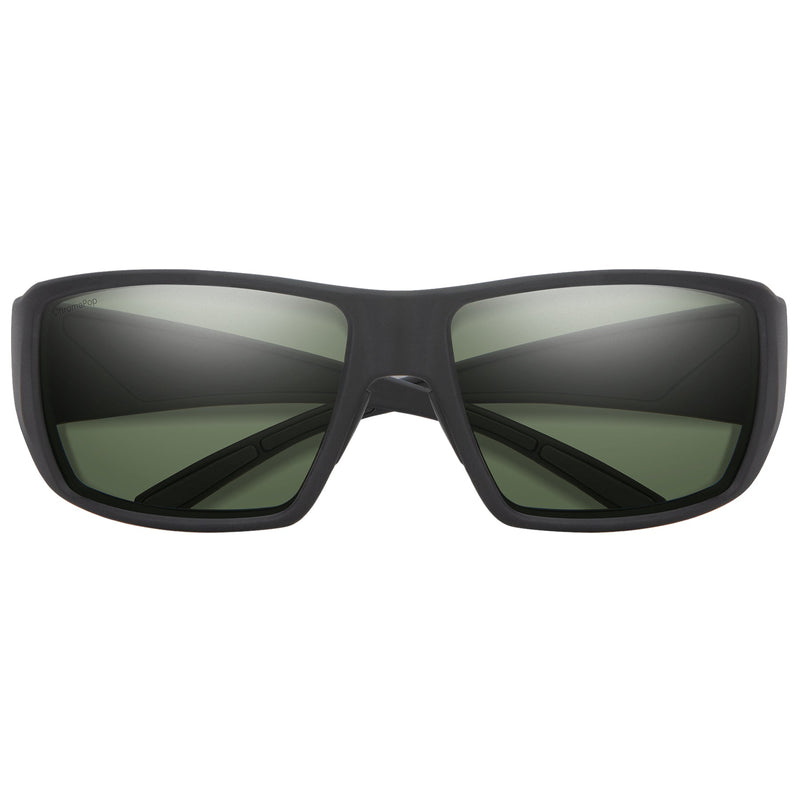 Load image into Gallery viewer, SMITH Guide's Choice Polarized Sunglasses - Matte Black/ChromaPop Gray Green 2
