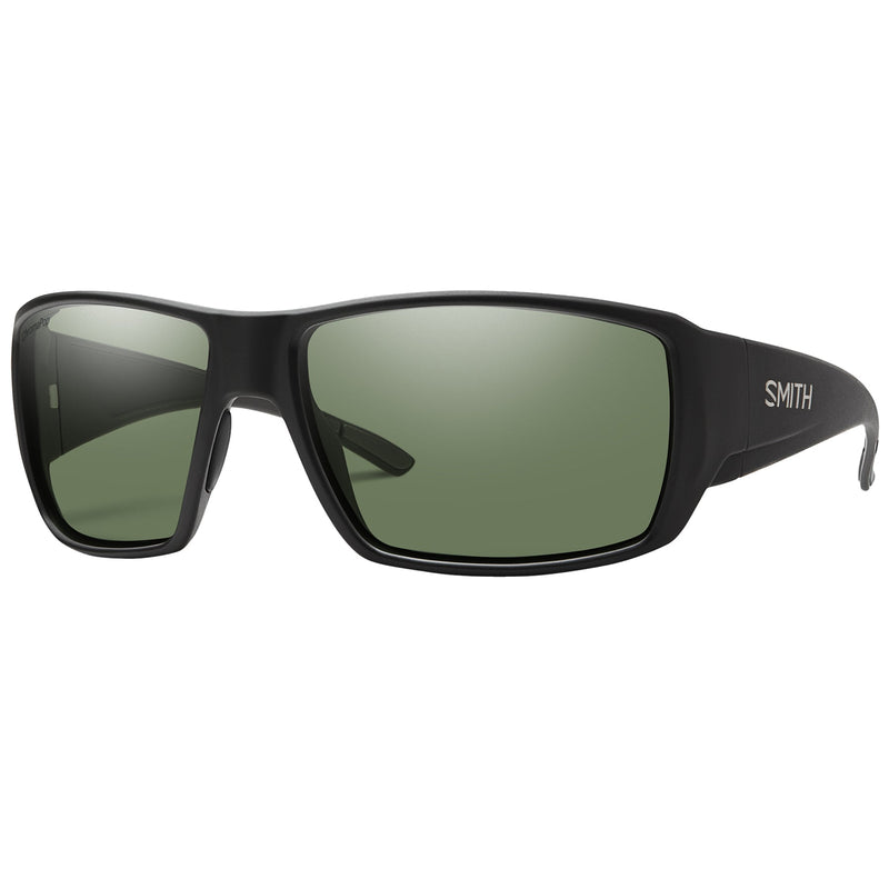Load image into Gallery viewer, SMITH Guide's Choice Polarized Sunglasses - Matte Black/ChromaPop Gray Green 1

