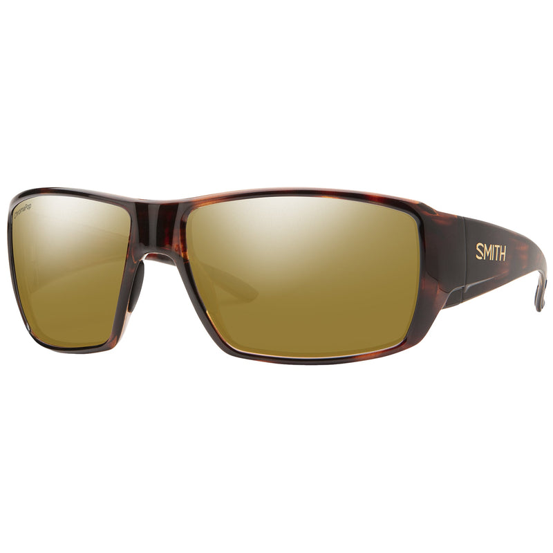 Load image into Gallery viewer, SMITH Guide's Choice Polarized Sunglasses - Tortoise/ChromaPop Glass Bronze Mirror 1
