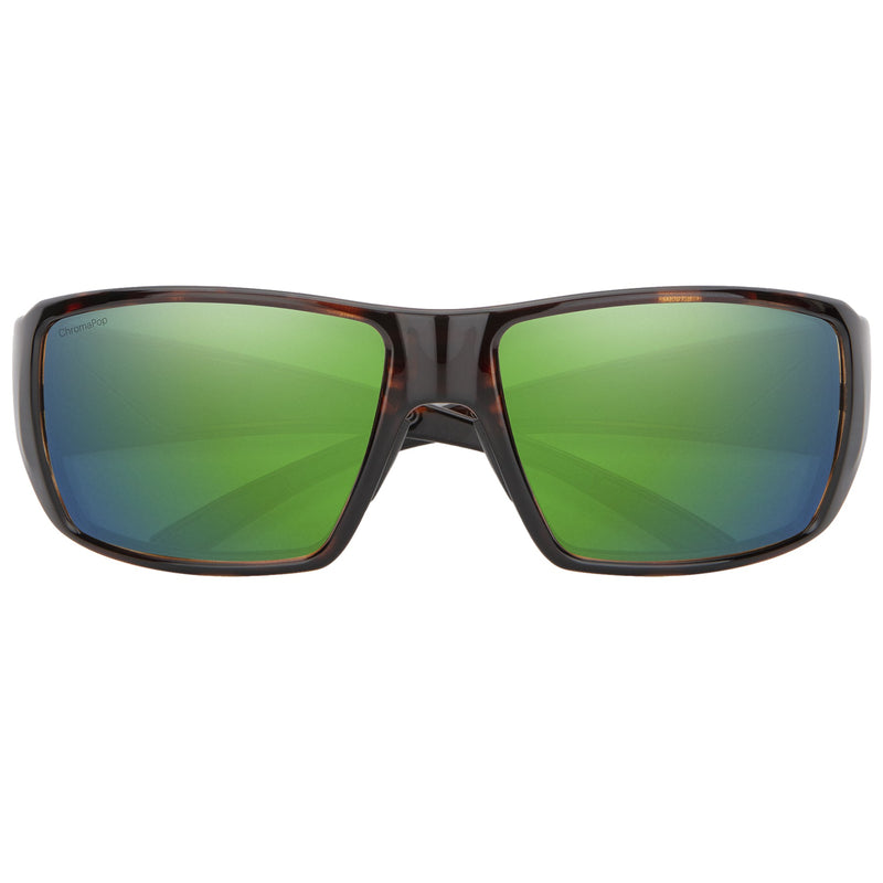 Load image into Gallery viewer, SMITH Guide's Choice Polarized Sunglasses - Tortoise/ChromaPop Green Mirror 2
