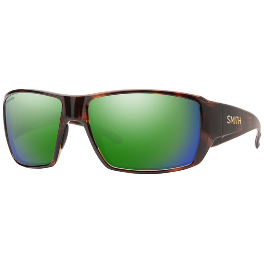 SMITH Guide's Choice Polarized Sunglasses - Tortoise/ChromaPop Green Mirror 1