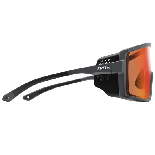 SMITH Pursuit Sunglasses - Matte Slate/ChromaPop Glacier Photochromic Copper Red Mirror 3