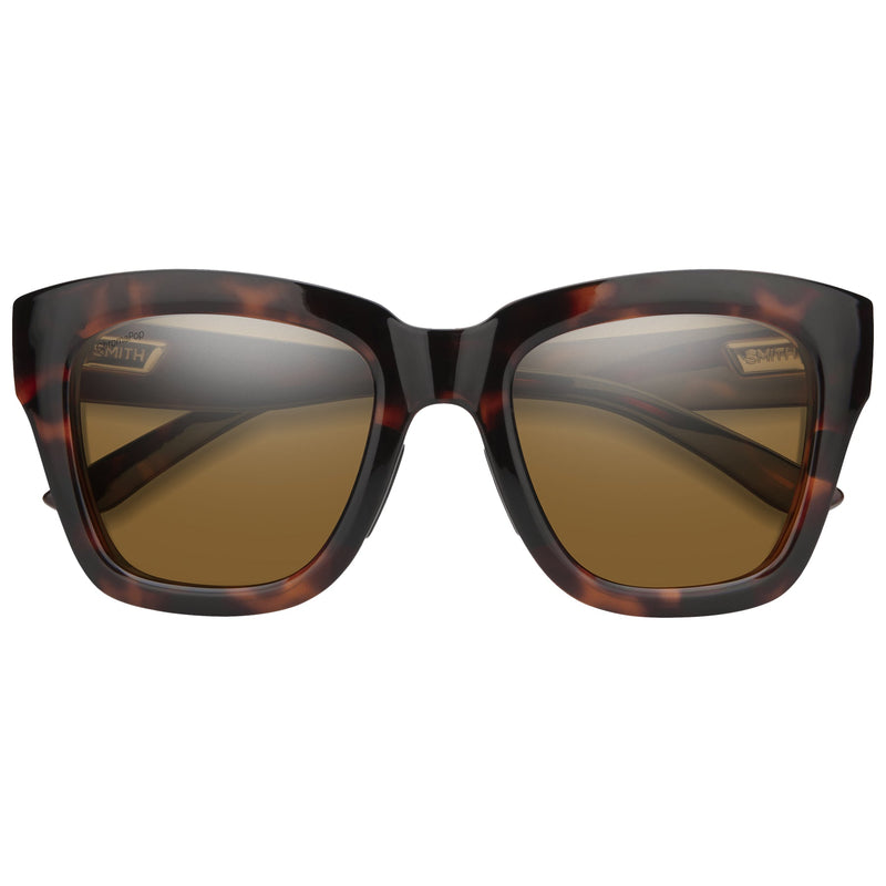 Load image into Gallery viewer, SMITH Women's Sway Polarized Sunglasses - Tortoise/ChromaPop Brown 2
