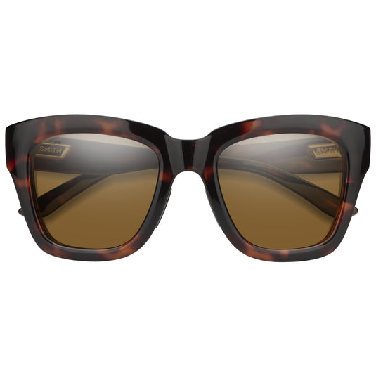 SMITH Women's Sway Polarized Sunglasses - Tortoise/ChromaPop Brown 2