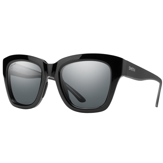 SMITH Women's Sway Polarized Sunglasses - Black/Gray