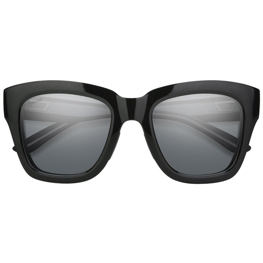 SMITH Women's Sway Polarized Sunglasses - Black/Gray 2