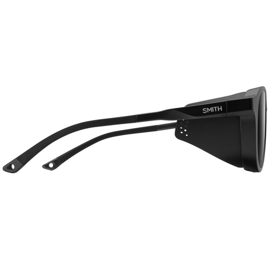 SMITH Venture Polarized Sunglasses - Matte Black/ChromaPop Glass Black 3