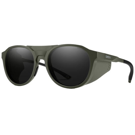 SMITH Venture Polarized Sunglasses - Matte Moss/ChromaPop Black 1