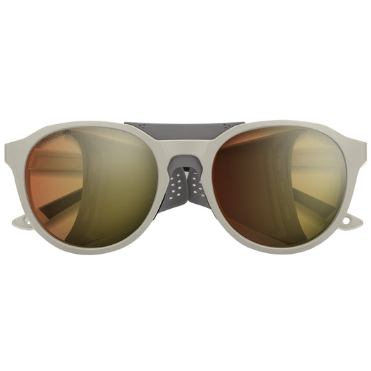 SMITH Venture Sunglasses - Matte Bone/ChromaPop Glacier Photochromic Gold Mirror 2