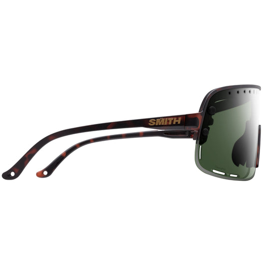 SMITH Ultralite Sunglasses - Matte Tortoise/ChromaPop Gray Green 3