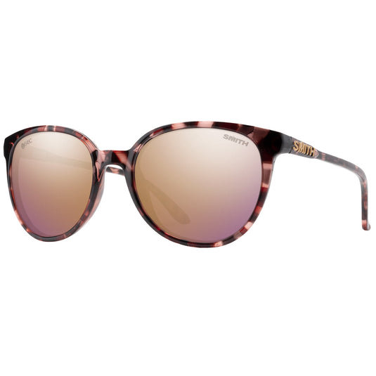 SMITH Women's Cheetah B4BC Polarized Sunglasses - B4BC Rose Tortoise/ChromaPop Rose Gold 1
