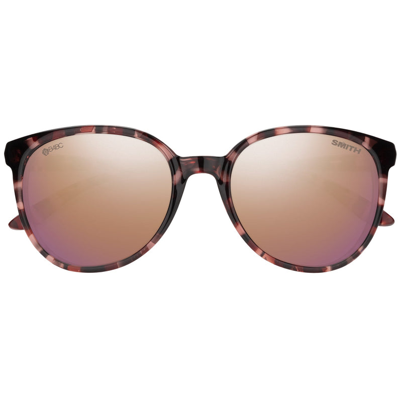 Load image into Gallery viewer, SMITH Women's Cheetah B4BC Polarized Sunglasses - B4BC Rose Tortoise/ChromaPop Rose Gold 2
