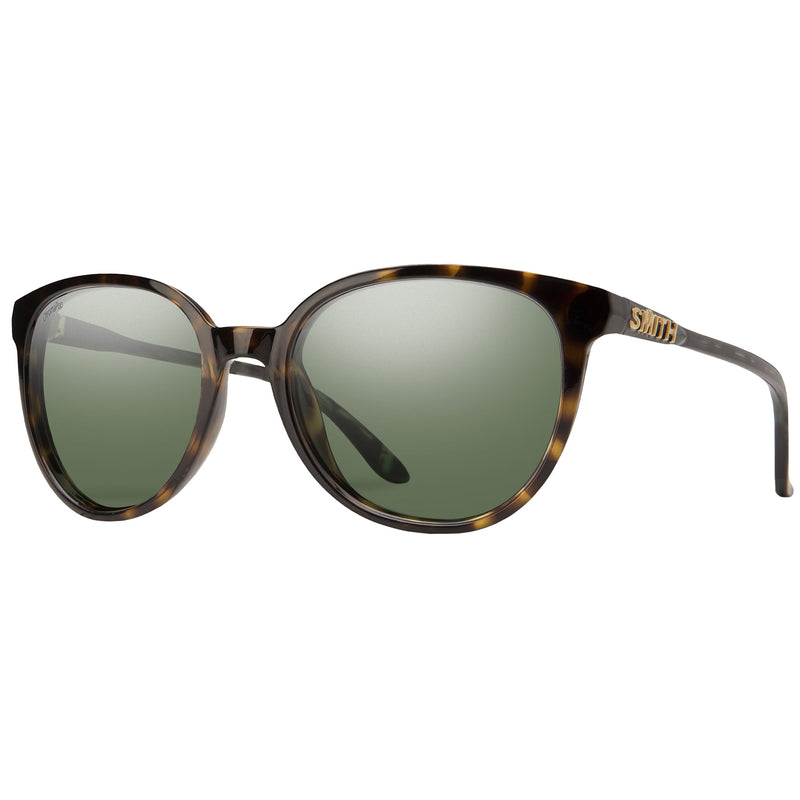 Load image into Gallery viewer, SMITH Women's Cheetah Polarized Sunglasses - Alpine Tortoise/ChromaPop Gray Green 1
