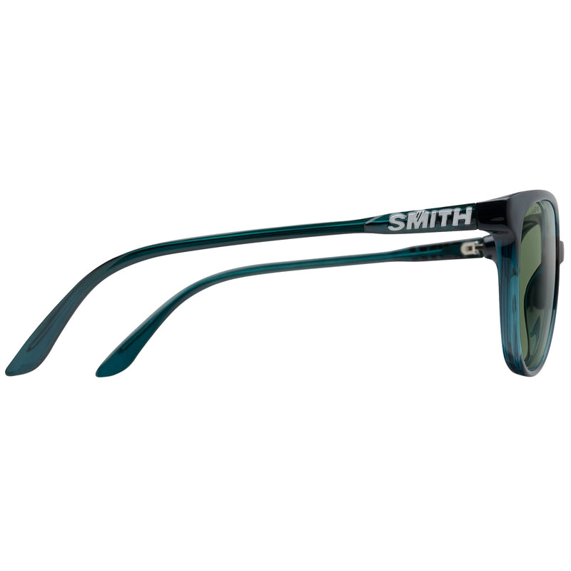 Load image into Gallery viewer, SMITH Women's Cheetah Polarized Sunglasses - Pacific Crystal/ChromaPop Gray Green 3
