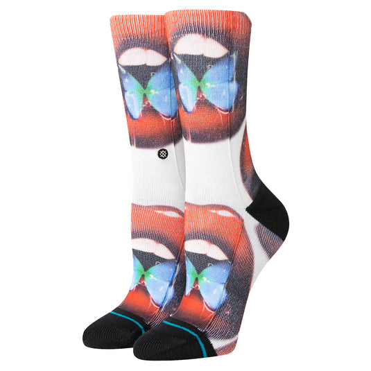 Stance Women's Swallow Poly Crew Socks 1