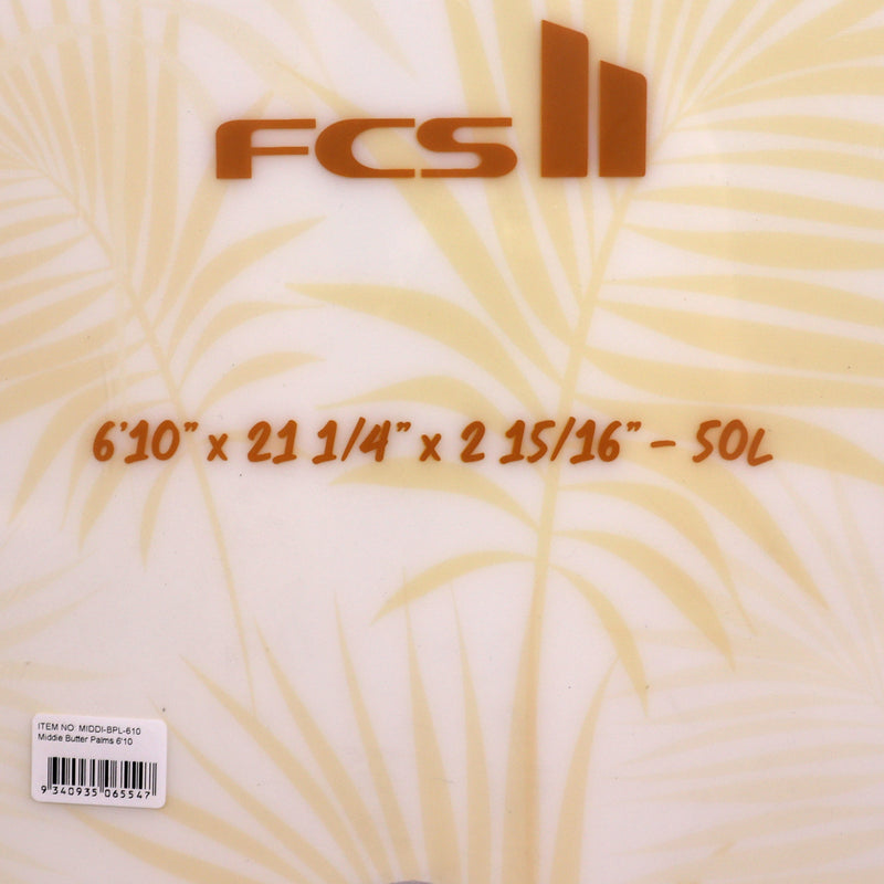 Load image into Gallery viewer, Softech The Middie 6'10 × 21 ¼ × 2 15/16 Soft Surfboard - Butter Palms 4
