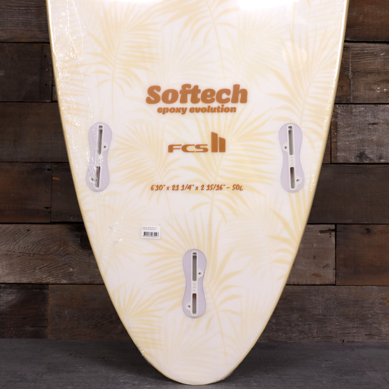 Load image into Gallery viewer, Softech The Middie 6'10 × 21 ¼ × 2 15/16 Soft Surfboard - Butter Palms 3
