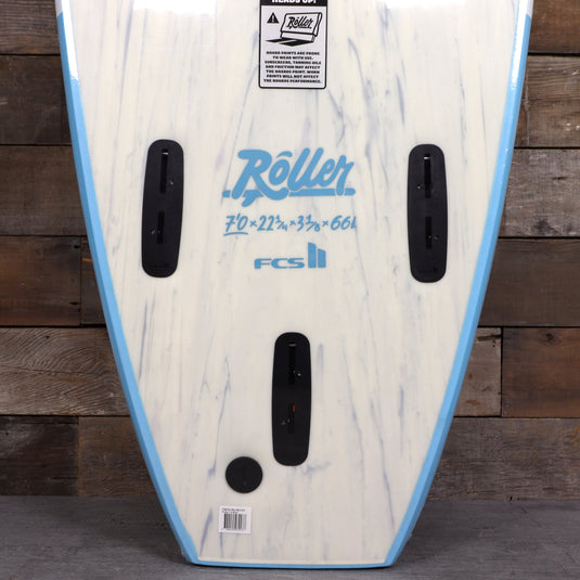Softech Roller 7'0 × 22 ¼ × 3 ⅛ Soft Top Surfboard - Blue 3