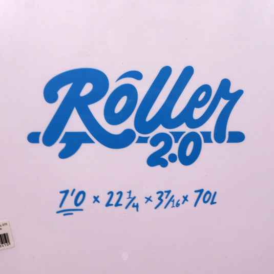 Softech Roller 2.0 7'0 × 22 ¼ × 3 7/16 Soft Surfboard - Blue 4