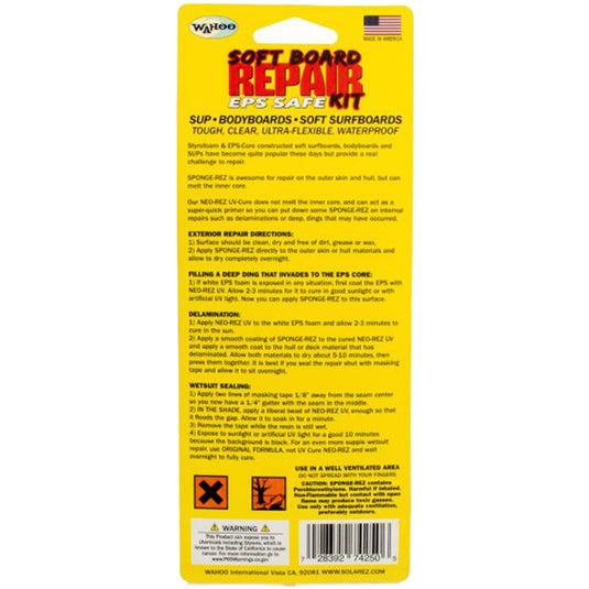 Solarez Soft Board Ding Repair Kit 4