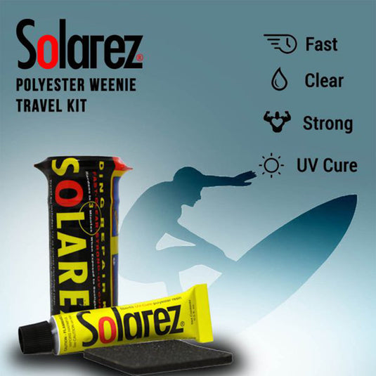 Solarez Polyester Weenie Travel Ding Repair Kit 2