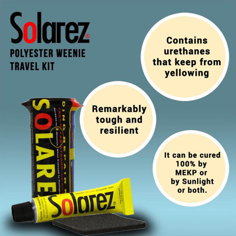 Load image into Gallery viewer, Solarez Polyester Weenie Travel Ding Repair Kit 5
