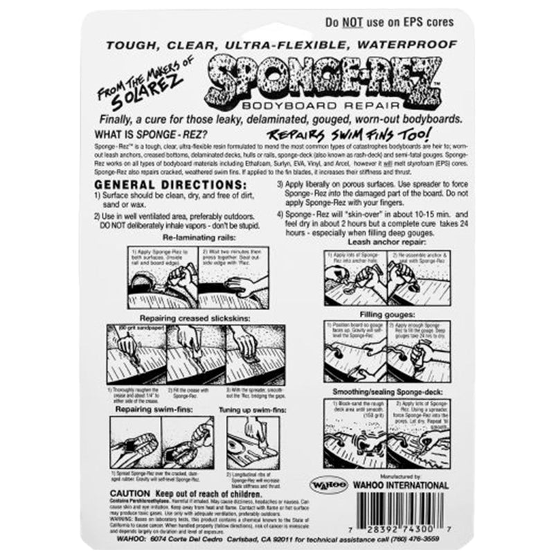 Load image into Gallery viewer, Solarez Sponge-Rez Bodyboard Ding Repair 8
