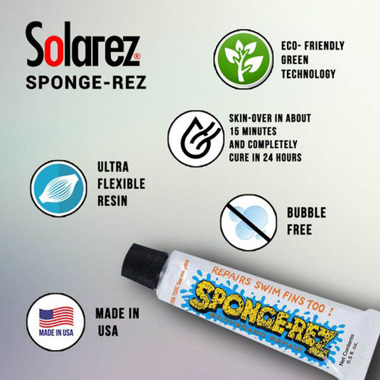 Solarez Sponge-Rez Bodyboard Ding Repair 7