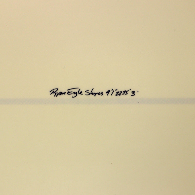 Load image into Gallery viewer, Soleil Series Sunkist Thunderbolt Silver 9'1 × 22 ¾ × 3 Surfboard - Yellow • DAMAGED 4
