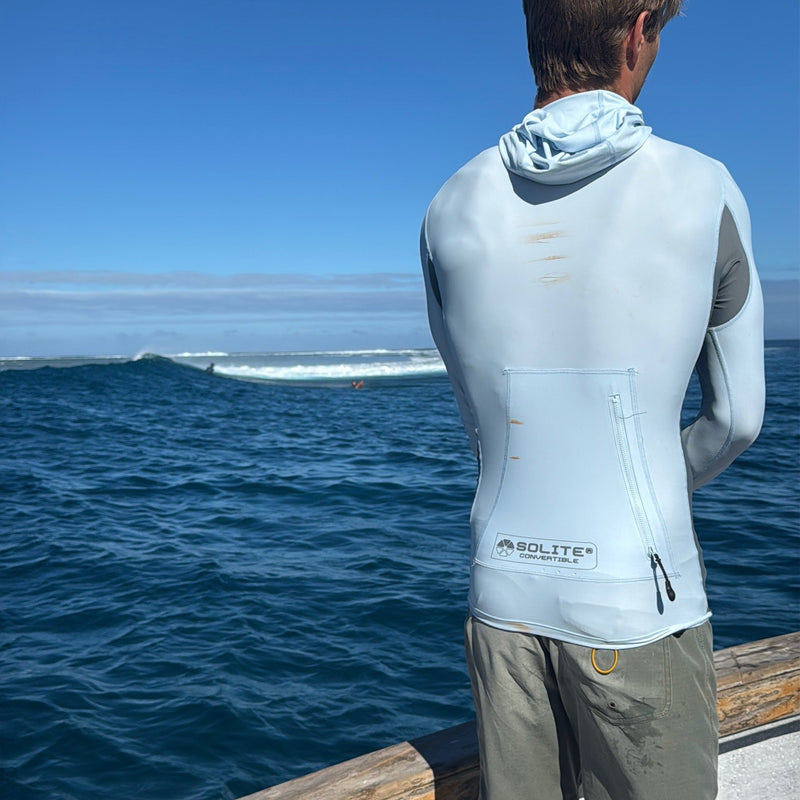 Load image into Gallery viewer, Solite Convertible Neo-Front 1.5mm Long Sleeve Hooded Rash Guard 8
