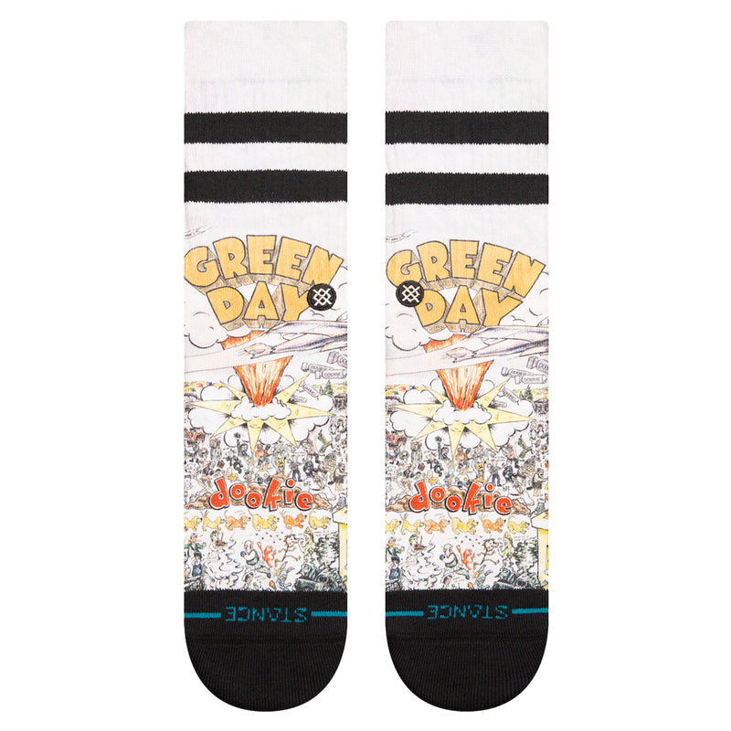 Load image into Gallery viewer, Stance Green Day Basket Case Poly Crew Socks 2
