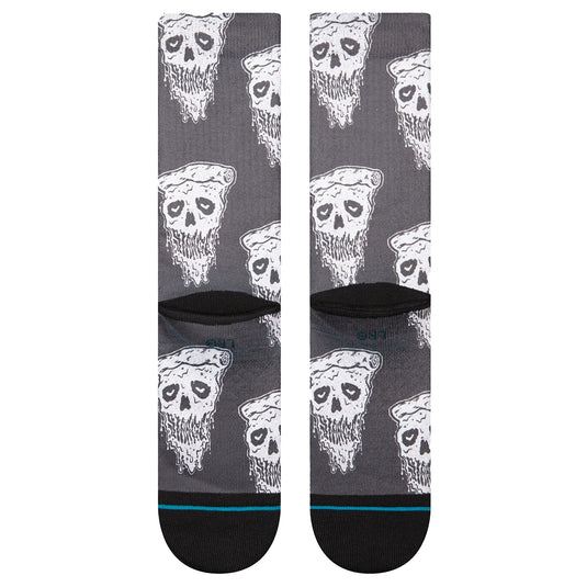 Stance Pizza Face Poly Crew Socks 3