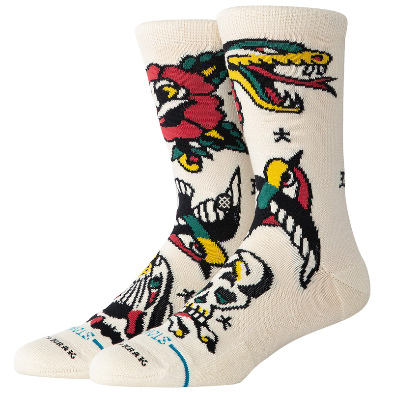 Load image into Gallery viewer, Stance Flash Crew Socks 1
