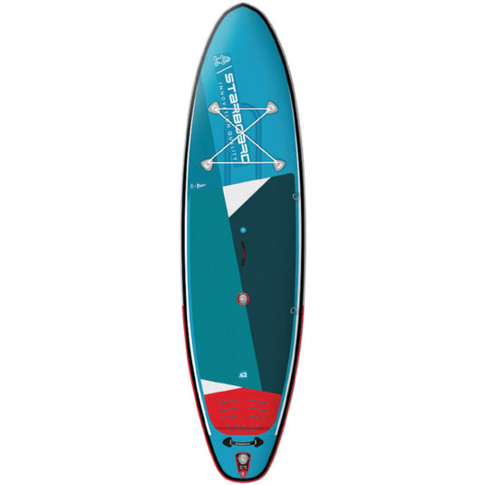 Starboard iGo Zen Double Chamber 10'8 × 33.7" Inflatable Stand Up Paddleboard SUP 1